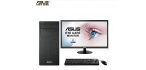 华硕（ASUS） D640MB 21.5英寸商用台式电脑 黑...