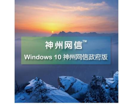 Windows 10 神州网信政府版两年服务